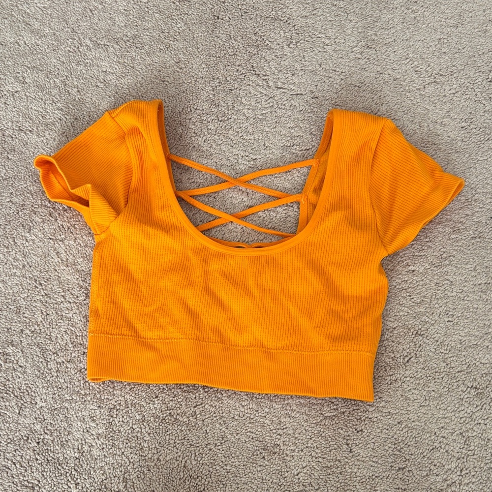 Aerie Crisscross Back Women's Top
